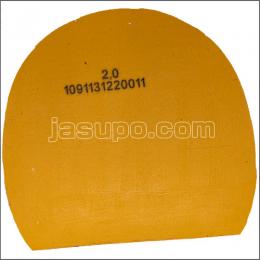 24147　【卓球　中古】　B　V>101　赤/2.0mm