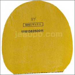 25508　【卓球　中古】　特A　ライガン　黒/特厚