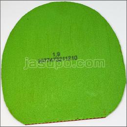 24385　【卓球　中古】　B　ヘキサーグリップ　赤/1.9㎜