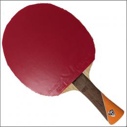 25682　【卓球　中古】　　特Aラバー貼りラケット　FL/