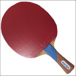 25684　【卓球　中古】　　特Aラバー貼りラケット　FL/
