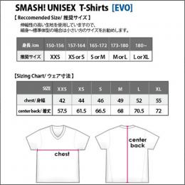 BRISTOL SMASH!UNISEXTシャツ*EVO*(BRS1-SMT)