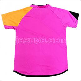 24652　【卓球　中古】　A　ウェア　ピンク×オレンジ/SS