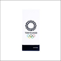 【東京2020】オリンピックエンブレムフェイスタオル