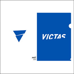 クリアファイル VICTAS ロゴ
