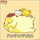 吸着シート ポムポムプリンまったり