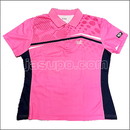 23596　【卓球　中古】　　ウェア　ピンク/XL