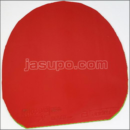 24385　【卓球　中古】　B　ヘキサーグリップ　赤/1.9㎜