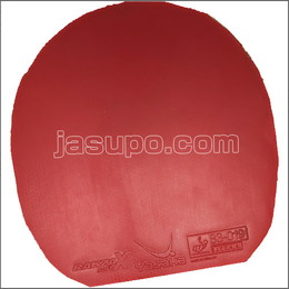 24440　【卓球　中古】　B　ラクザXソフト　赤/厚