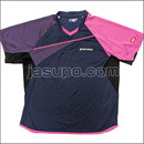 24616　【卓球　中古】　A　ウェア　ネイビー×ピンク/XXO