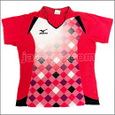 24654　【卓球　中古】　B　ウェア　ピンク/L