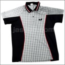 24796　【卓球　中古】　C　ウェア　グレー×ブラック/不明