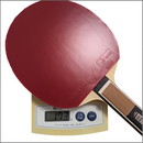 25557　【卓球　中古】　　特Aラバー貼りラケット　ST/