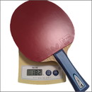 25558　【卓球　中古】　　特Aラバー貼りラケット　FL/